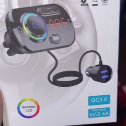 Bluetooth Receiver And Car Charger