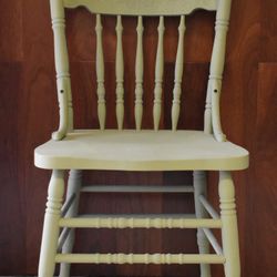 Classic Vintage Country Hardwood Chair