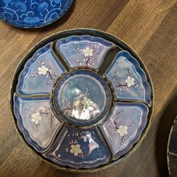 Vintage Asian Divided Dishes