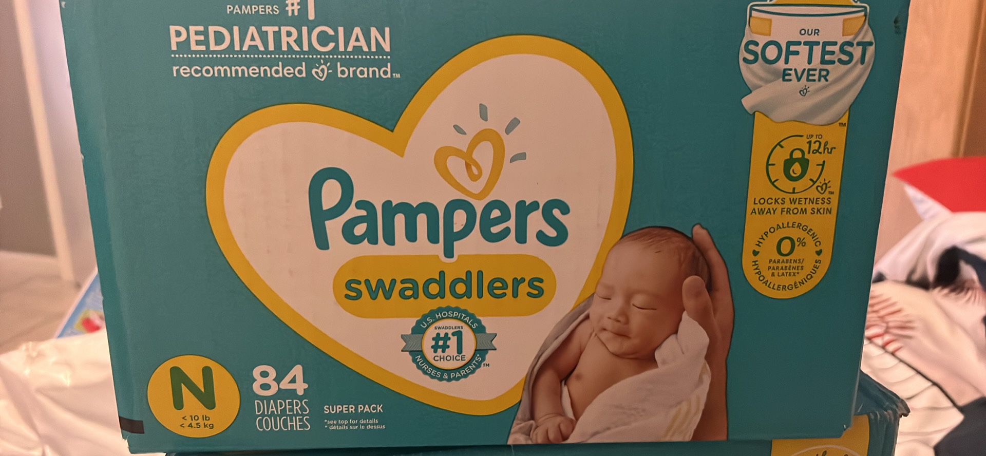Pampers Swaddlers Newborn 84count