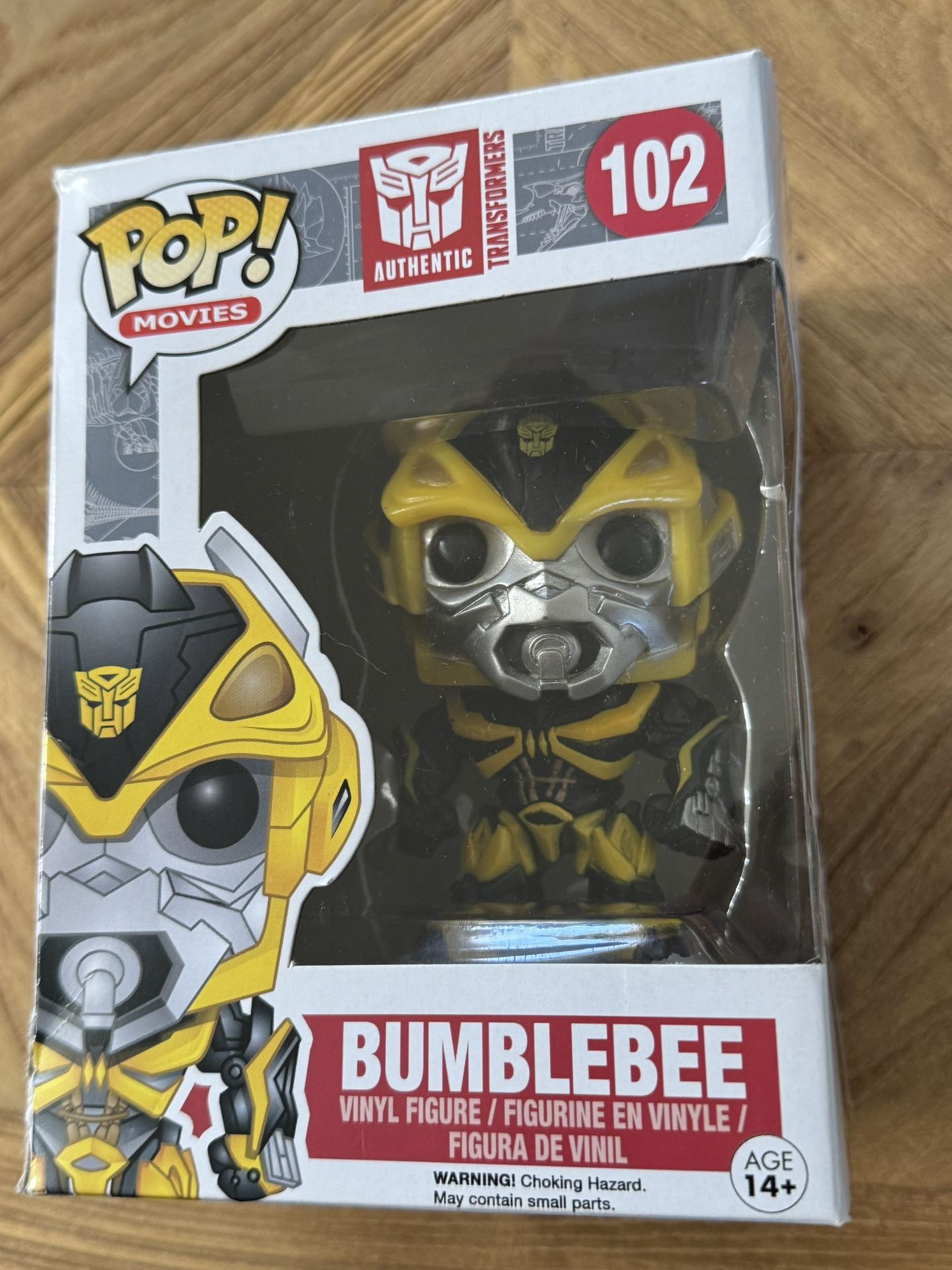Funko Pop! Transformers Bumblebee #102 – Authentic Movies Edition (Walmart Exclusive)