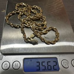 14k Gold Chain  $1570 21in