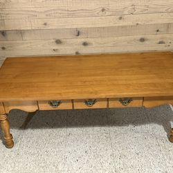 Solid Maple Coffee Table