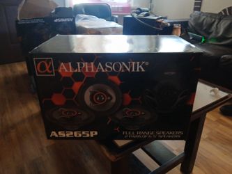 6½"speakers