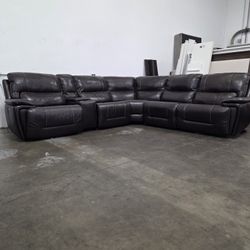 6pc Recliner Sectional- Free Delivery‼️