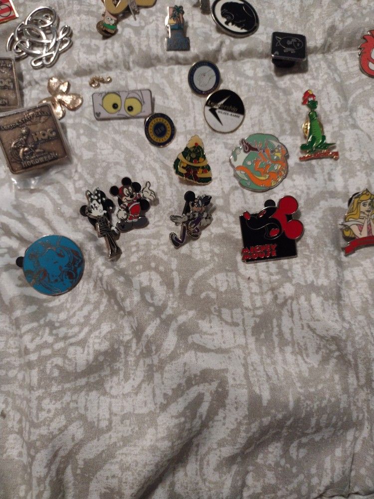 All Kind Of Pins Brooches