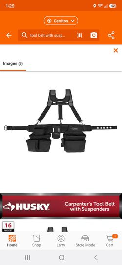 Husky tool belt