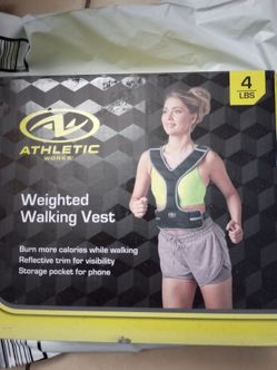 4lb Weighted Walking Vest New