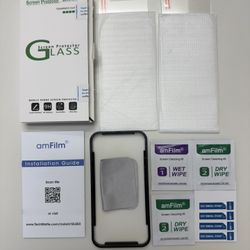 Apple Iphone 12 Mini Glass Screen Protector, Comes With 2 Protectors And Install Frame And All Accessories