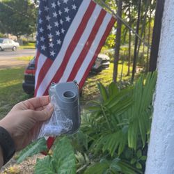 American Flag With Mount 