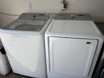 Samsung washer and dryer set