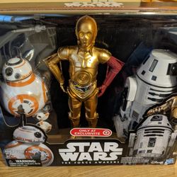 Star WARS Exclusive 3 Pack Droid