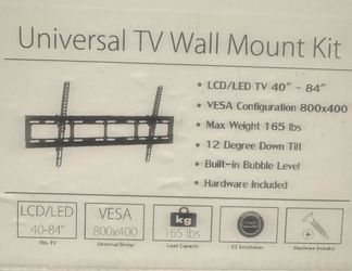 Universal TV Wall Mount Kit