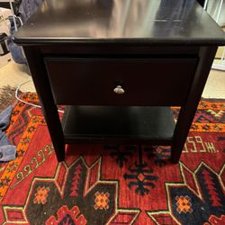 2 Black Night Stands