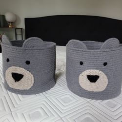 Woven Baby Toy Baskets