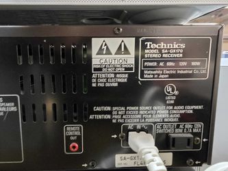Technics Stereo Receiver SA-GX170