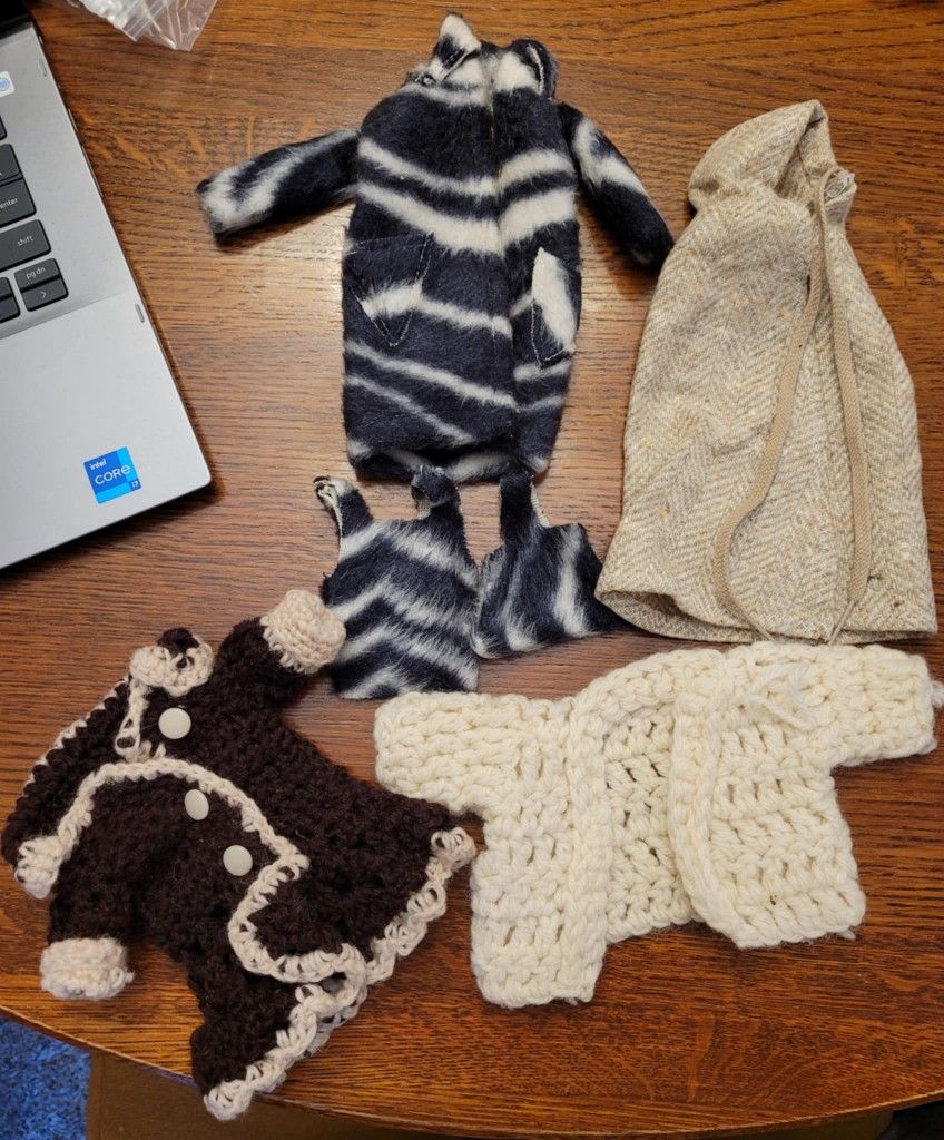 Vintage Hand-Made Barbie Clothes Lot