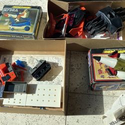 Vintage old collection of MEGO micronauts late 1970s for action figures 