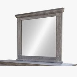 Terra grey dresser mirror