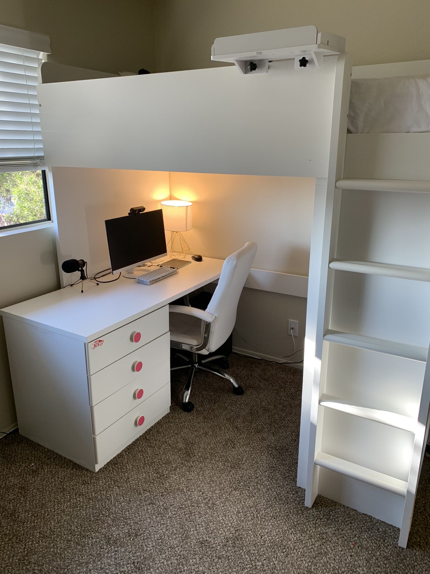 Loft Bed/ Desk Stuva (ikea)