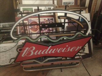 Budweiser Sign Light