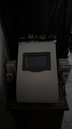 Facial machine with lipo option