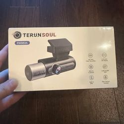 4K Front and Rear Dash Cam (3-Channel w/ 128GB Card + GPS)
