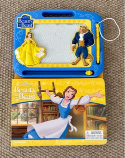 Beauty and The Beast Learn To Draw Book with Drawing Pad