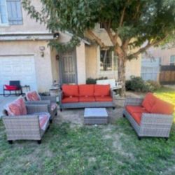Extra large outdoor patio furniture set brand new patio sofa set patio couch brand new 🆕🚎🚛🆕