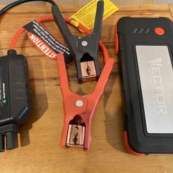 Vector Portable Battery Starter - Portable Jump Start Cables