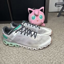 On Cloudflow 3 Glacier/Creek Sneakers 35.98211 Men’s Size 11