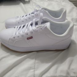Levi White Trainers Men