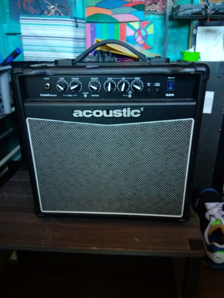 Acoustic Electric Guitar Amplifier