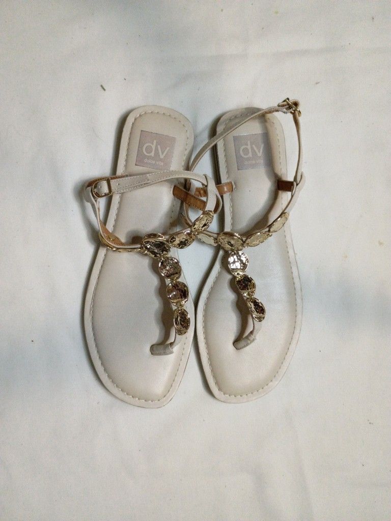 Huarachitos Talla9 Color Beige.