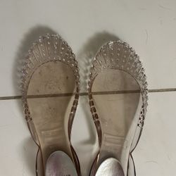 Stuart Weitzman Crystal jelly Shoe