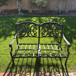 Outdoor furniture. Patio. Love seat. Bench. Hanamint. Nice condition. -