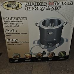 Oil-less Infared Turkey Fryer