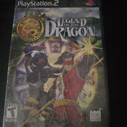 Legend Of The Dragon - Ps2 Game 