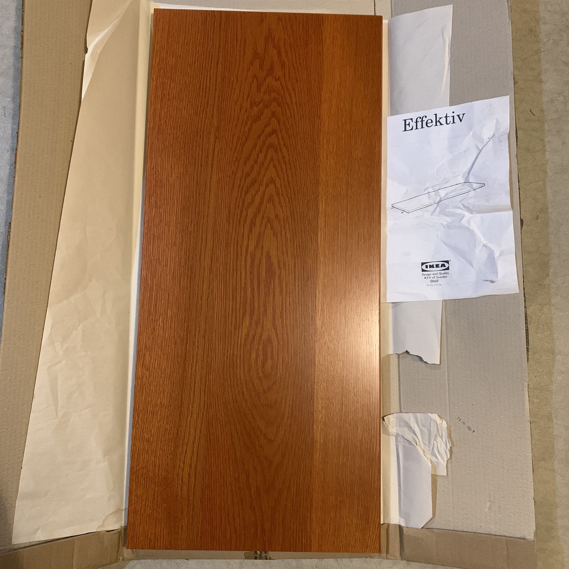 New IKEA Effektiv Extra Shelf 14” X 31.5”