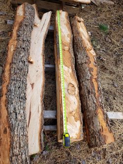Pecan Wood Beam/Mantle and Crotch Slabs