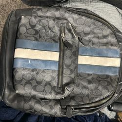 Coach Backpack Okay Condition 