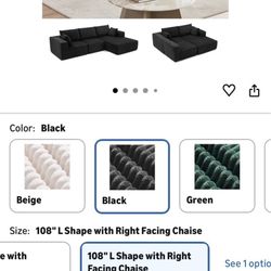 108 Modular Sectional Sofa 