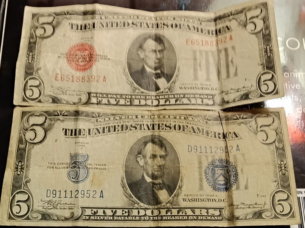 Very Old Currency 