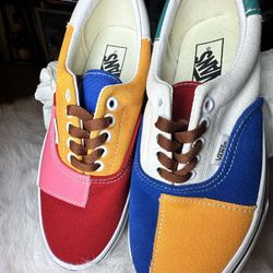 Vans Era 'Patchwork'  Men’s Sz 6.5 Women Sz 8.0