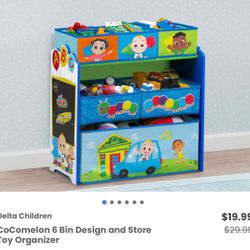 New Cocomelon Toy Organizer 