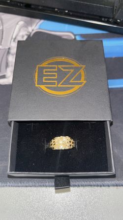 10k gold nugget ring