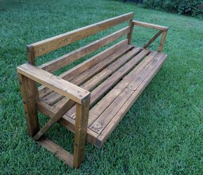 Handmade Patio Bench