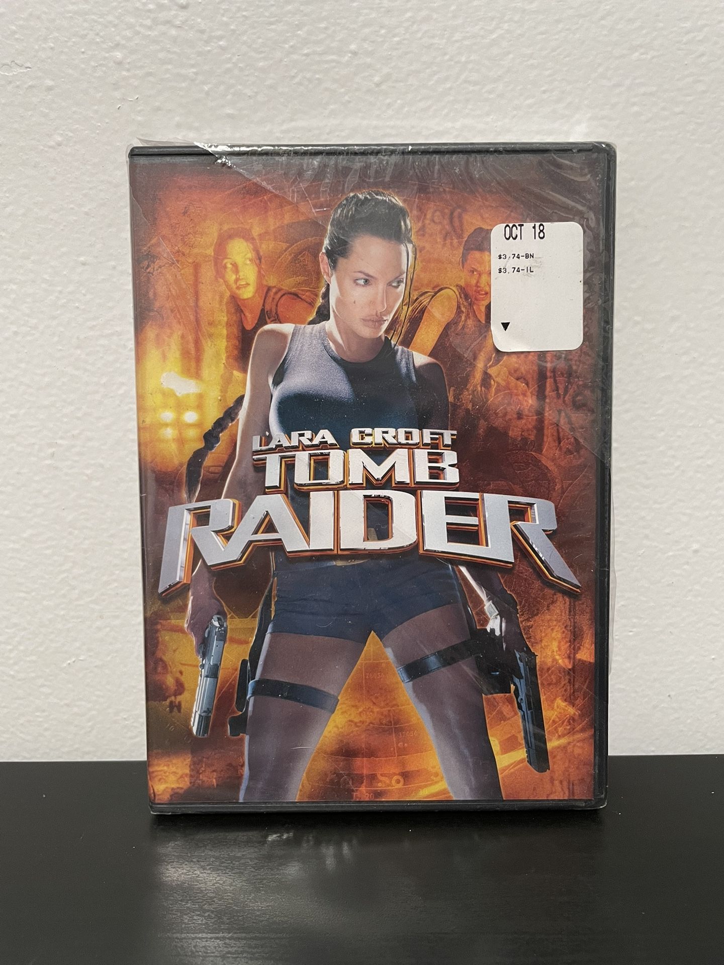 Laura Croft Tomb Raider DVD NEW (Tear In Seal) Movie Angelina Jolie 2001