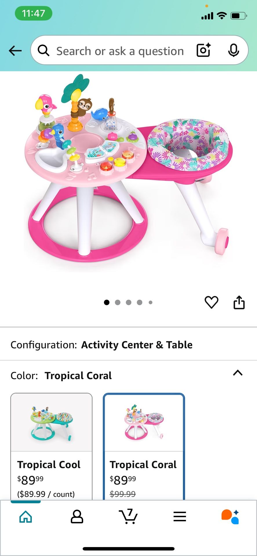 Bright Start Walker