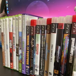 PS3/XBOX360/WII CD GAMES